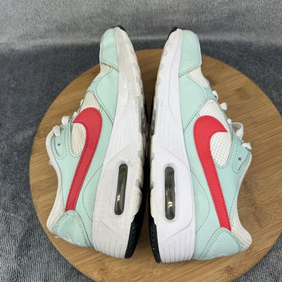 Nike Air Max SC Shoes Womens Size 8 White Mint Red Running Sneakers CW4554-115 - Picture 7 of 10